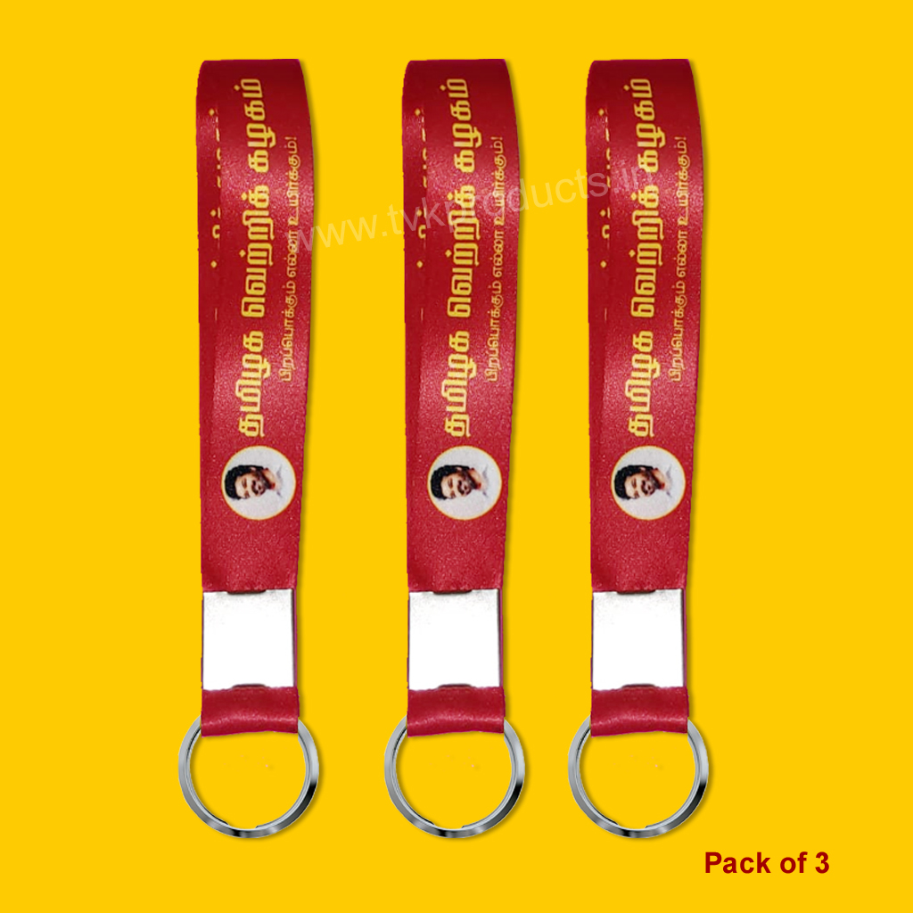 Tvk Key Tag (Pack of 3)